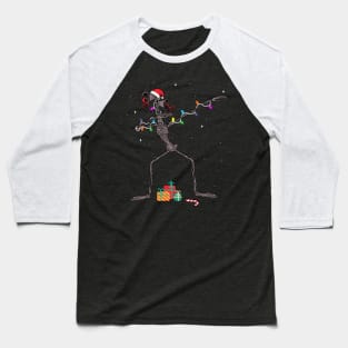 Dabbing Christmas Siren Head Baseball T-Shirt